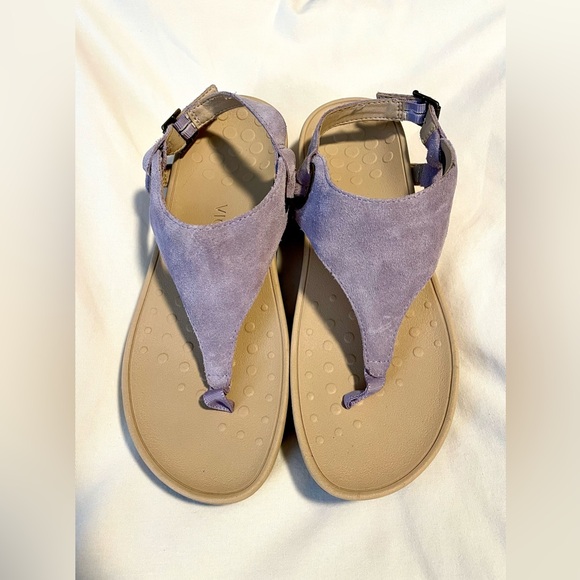 Vionic Shoes - *EUC* VIONIC Jolie Suede Sandals/Shoes - Womens Size 8 - Lavender - Orthotic